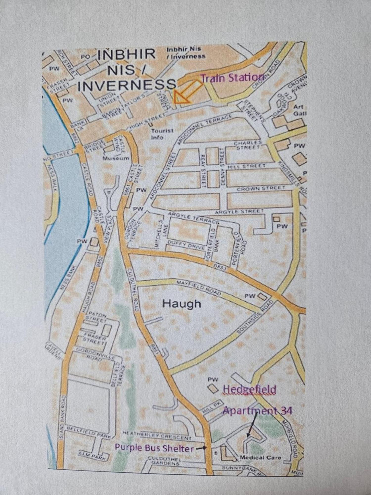 Apartamento Hedgefield House Flat 34 Inverness Exterior foto